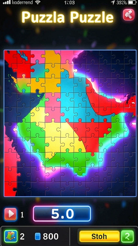 8180 - Screenshot aplikasi 8180 menunjukkan tampilan level pertama yang menarik.