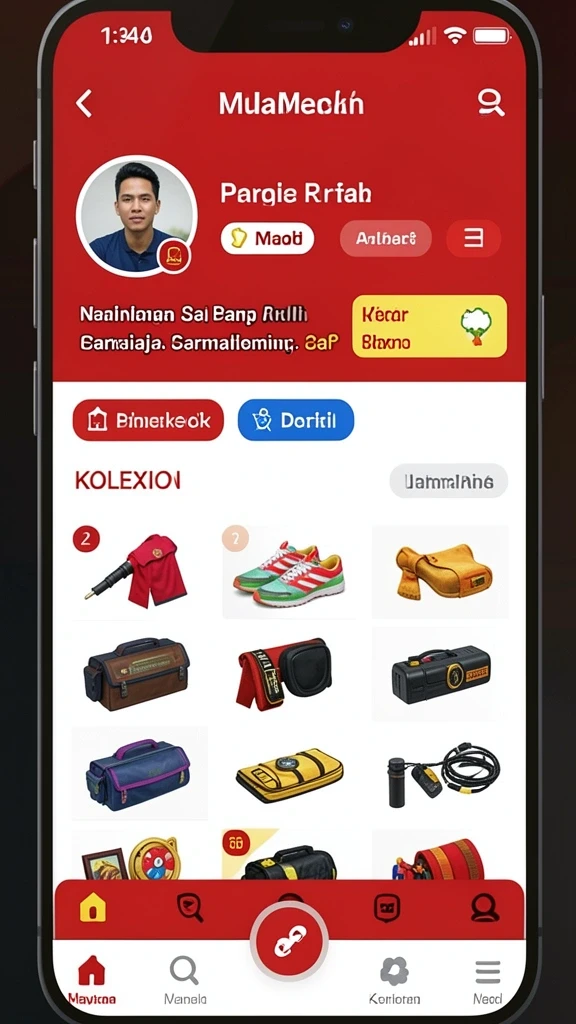 dominoclub - Tampilan antarmuka yang menarik dan user-friendly.