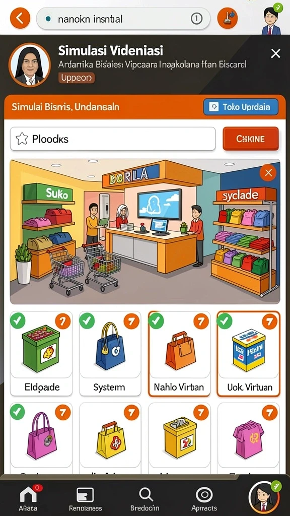filter303 - Tingkat kesulitan yang meningkat di setiap level.