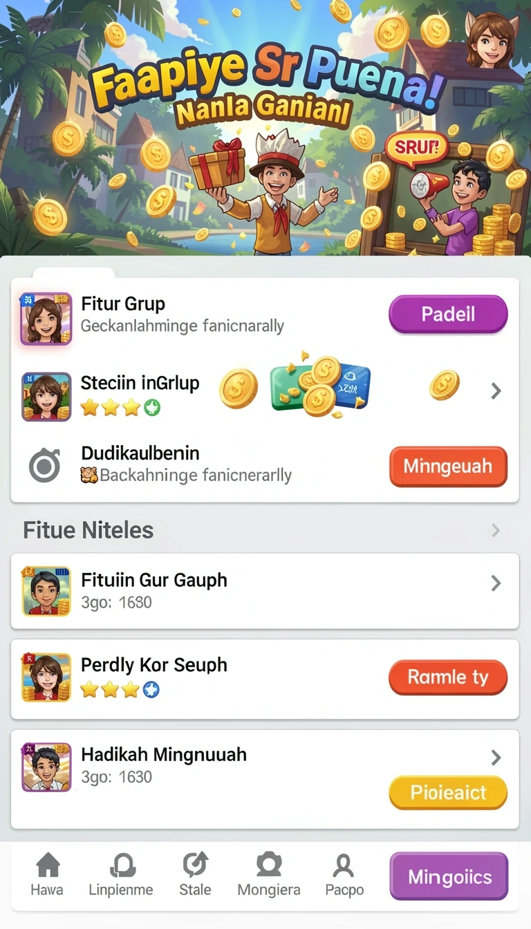 idrok - Tangkapan layar menu pengaturan yang mudah digunakan.