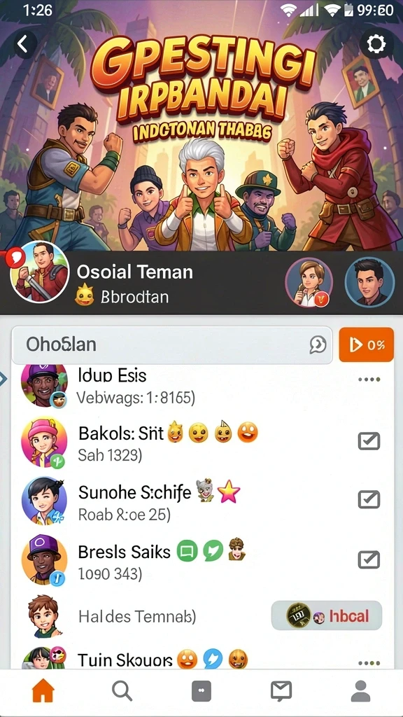 kingslot - Simbol-simbol berkilau saat memutar gulungan.