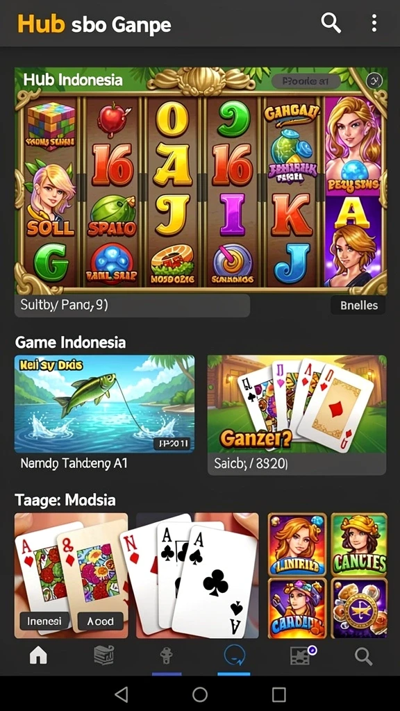 migaspin - Tangkapan layar menunjukkan gameplay seru di level pertama.