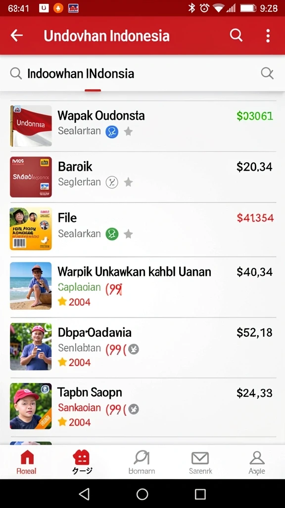 nikmat777 - Menu permainan yang mudah dinavigasi.