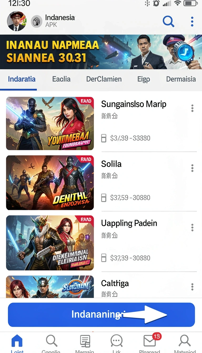 rpzzz - Tampilan antarmuka yang menarik dan mudah digunakan.